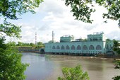 Волховская ГЭС.